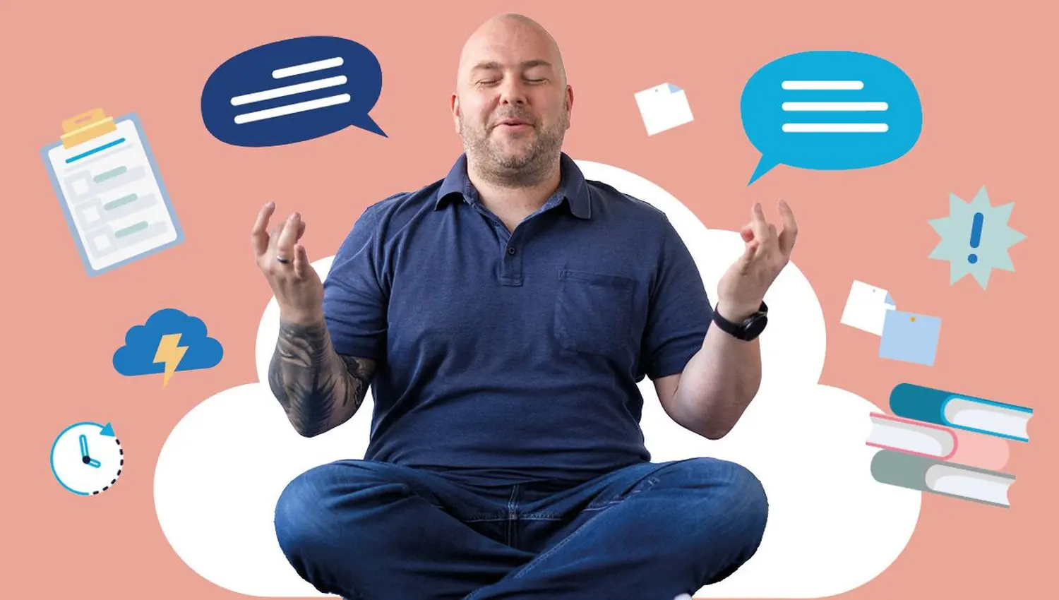Celero Cloud GmbH – Mann macht stressfreie Übungen